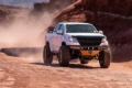 Picture of N-Fab M-RDS Front Bumper 15-17 Chevy Colorado - Tex. Black w/Silver Skid Plate