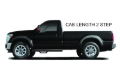 Picture of N-Fab Nerf Step 07-13 Chevy-GMC 2500/3500 07-10 1500 Regular Cab - Tex. Black - Cab Length - 3in