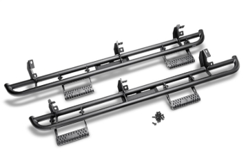 Picture of N-Fab RKR Step System 09-17 Dodge Ram 1500 Crew Cab - Tex. Black - 1.75in