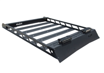 Picture of N-Fab Roof Rack 10-17 Toyota 4 Runner Fits all styles 4 Door - Tex. Black