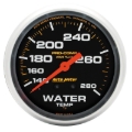 Picture of Autometer Liquid Filled Mechanical 2-5/8in 140-280 deg F Water Temperature Gauge Includes 6