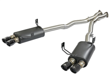 Picture of aFe MACH Force-Xp 2-1/2in 304 SS Cat-Back Exhaust w/ Black Tips 05-08 BMW Z4 M Coupe (E86) L6 3.2L