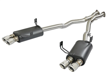 Picture of aFe MACH Force-Xp 2-1/2in 304 SS Cat-Back Exhaust w/Polished Tips 05-08 BMW Z4 M Coupe (E86) L6 3.2L