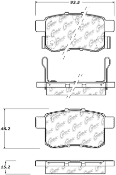 Picture of Sport Brake Pads with Shims and Hardware