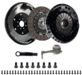 Picture of DKM Clutch 2.0 VW/Audi A3 FSI 6 Bolt Motor MS Twin Disc Clutch w/Steel Flywheel (660 ft/lbs Torque)