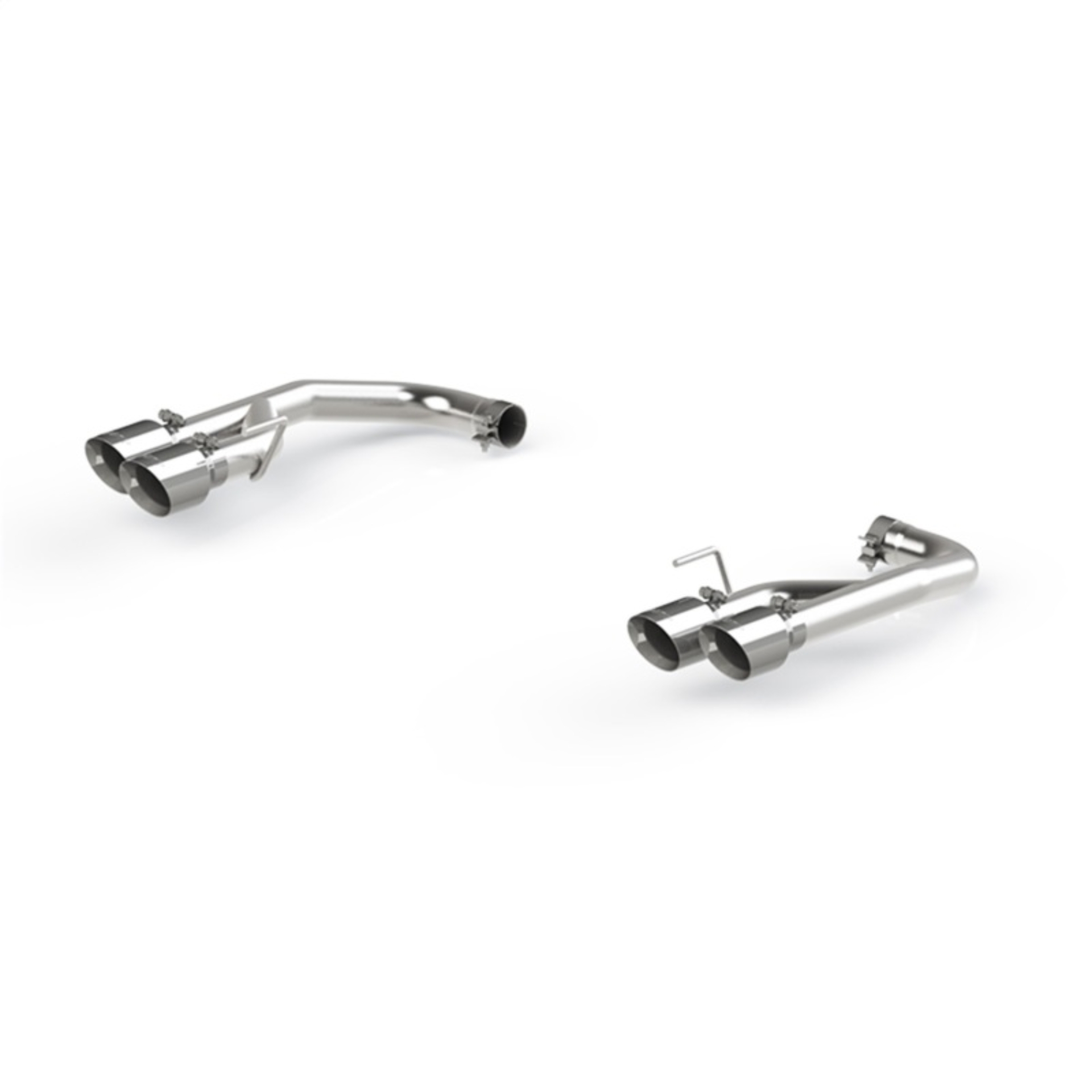 Picture of MBRP 18-20 Ford Mustang GT 2.5in T304 Non Active Dual Axle Back Exhaust System - 4in Dual Wall Tips