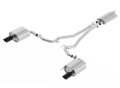 Picture of Borla 15-17 Ford Mustang EcoBoost 2.3L EC-Type Cat Back Single Round 4.0in OD 9.5in L Tips Exhaust