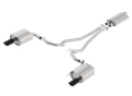 Picture of Borla 15-17 Ford Mustang EcoBoost 2.3L EC-Type Cat Back Single Round 4.0in OD 9.5in L Tips Exhaust
