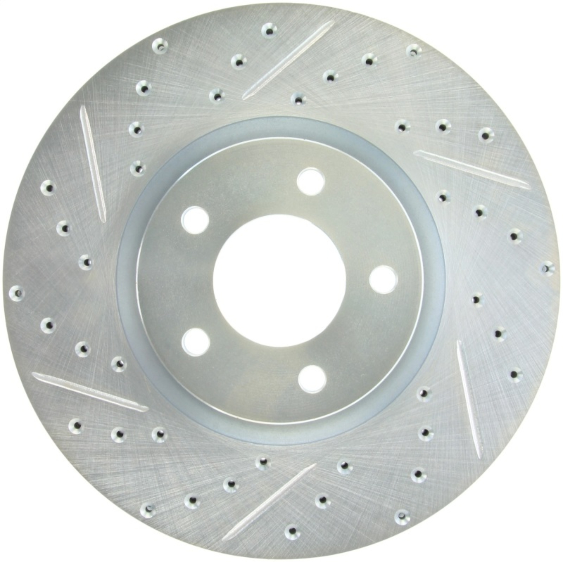 Picture of Select Sport Drilled and Slotted Brake Rotor; Front Right