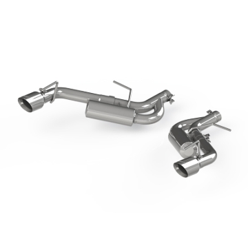 Picture of MBRP 16-19 Chevrolet Camaro 2.5in T304 Non NPP Axle Back Exhaust System - 4in Dual Wall Tips