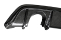 Picture of Seibon 15-16 Ford Focus OE-Style Carbon Fiber Rear Bumper Lip