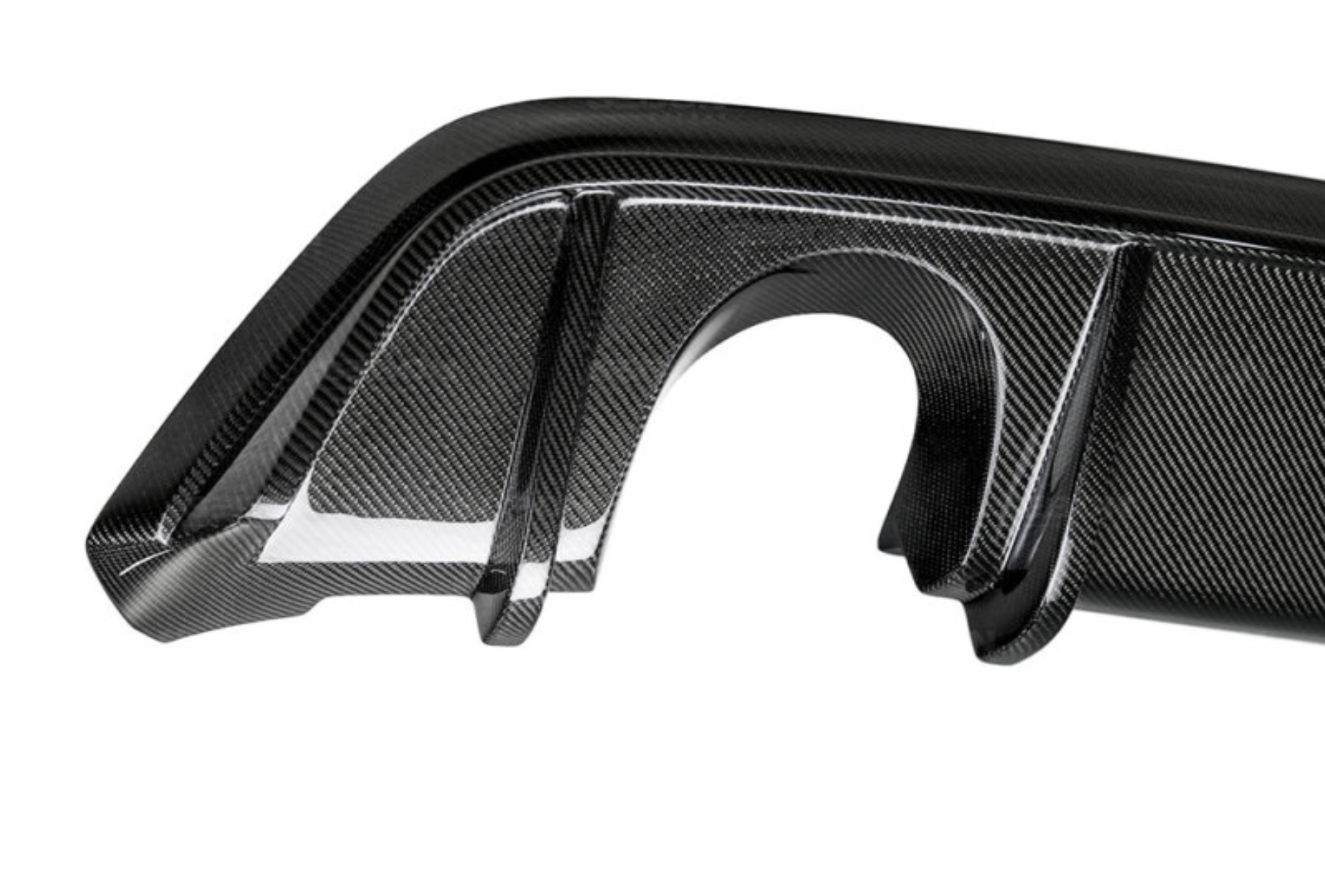 Picture of Seibon 15-16 Ford Focus OE-Style Carbon Fiber Rear Bumper Lip