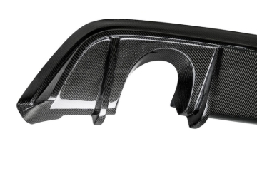 Picture of Seibon 15-16 Ford Focus OE-Style Carbon Fiber Rear Bumper Lip