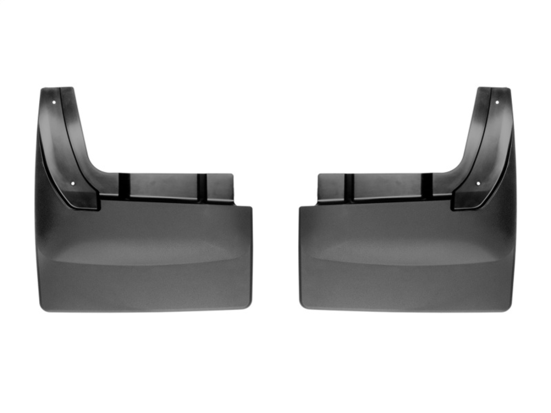Picture of WeatherTech 2010+ Dodge Ram 3500 Dually w/ Flares No Drill Mudflaps - Black
