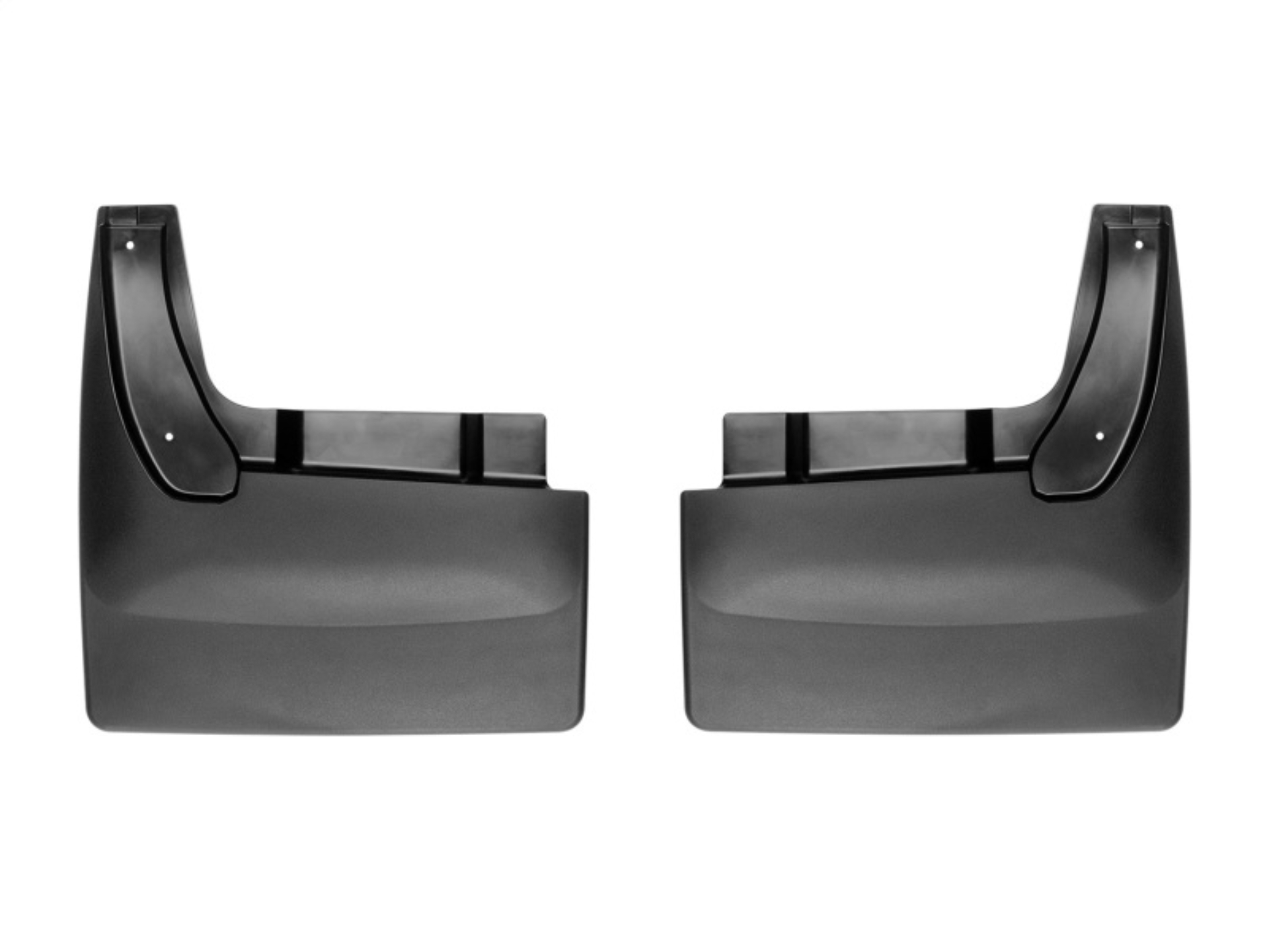 Picture of WeatherTech 10-18 Dodge Ram 3500 Dually w/o Fender Flares No Drill Mudflaps - Black