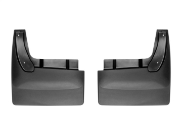 Picture of WeatherTech 10-18 Dodge Ram 3500 Dually w/o Fender Flares No Drill Mudflaps - Black