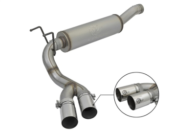 Picture of aFe POWER Rebel Series 3.5in 409 SS Cat Back Exhaust w/Pol Tips 14-17 RAM 2500/3500 V8-6.4L Hemi