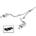 Picture of Ford Racing 2018 Mustang 2.3L Ecoboost Cat-Back Sport Exhaust System w/Chrome Tips