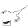 Picture of Ford Racing 2018 Mustang 2.3L Ecoboost Cat-Back Sport Exhaust System w/Chrome Tips