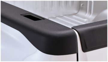 Picture of Bushwacker 07-13 Chevy Silverado 1500 Fleetside Bed Rail Caps 69.3in Bed - Black