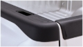 Picture of Bushwacker 07-13 Chevy Silverado 1500 Fleetside Bed Rail Caps 97.6in Bed - Black