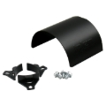 Picture of Injen Aluminum Air Filter Heat Shield Universal Fits 3.50 Black