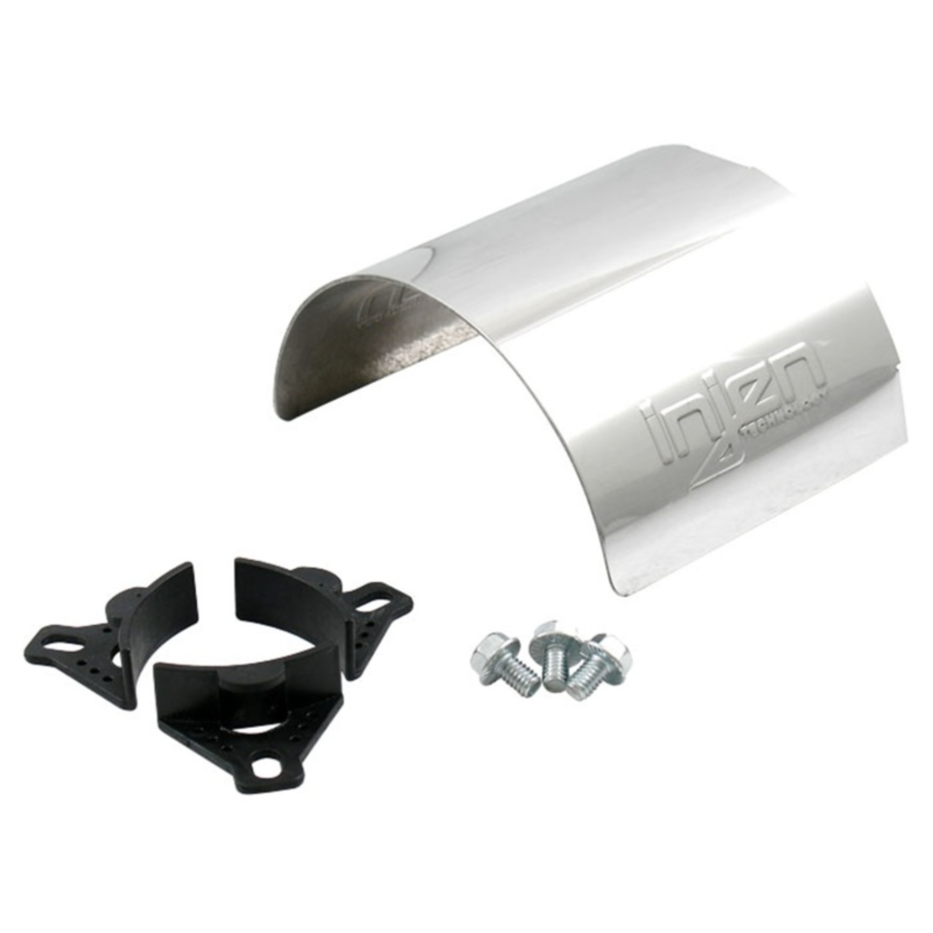 Picture of Injen Aluminum Air Filter Heat Shield Universal Fits 3.50 Polished