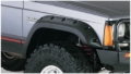 Picture of Bushwacker 84-01 Jeep Cherokee Cutout Style Flares 2pc Fits 4-Door Sport Utility Only - Black