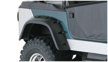 Picture of Bushwacker 59-83 Jeep CJ5 Cutout Style Flares 2pc - Black