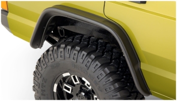 Picture of Bushwacker 84-01 Jeep Cherokee Flat Style Flares 2pc - Black