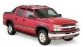 Picture of Bushwacker 03-06 Chevy Avalanche 1500 OE Style Flares 4pc w/out Body Hardware - Black