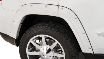 Picture of Bushwacker 11-18 Jeep Grand Cherokee Pocket Style Flares 2pc Does Not Fit SRT8 - Black