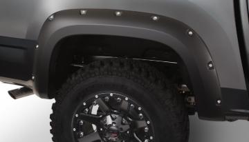 Picture of Bushwacker 15-18 GMC Canyon (Excl. ZR2) Fleetside Pocket Style Flares 2pc 74.0in Bed - Black