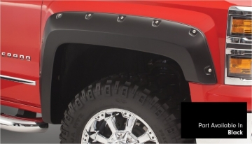 Picture of Bushwacker 16-18 Chevy Silverado 1500 Fleetside Pocket Style Flares 4pc 69.3in Bed - Black