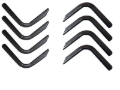Picture of Lund 01-05 Ford Explorer Sport Trac EZ Running Board Mounting Bracket Kit - Brite