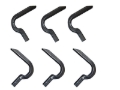 Picture of Lund 04-14 Ford F-150 SuperCab (90in) EZ Running Board Mounting Bracket Kit - Brite
