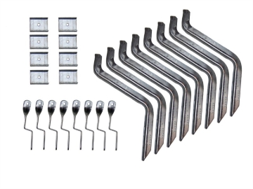 Picture of Lund 96-99 Chevy Tahoe EZ Running Board Mounting Bracket Kit - Brite