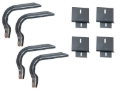 Picture of Lund 97-04 Ford F-150 Std. Cab EZ Running Board Mounting Bracket Kit - Brite