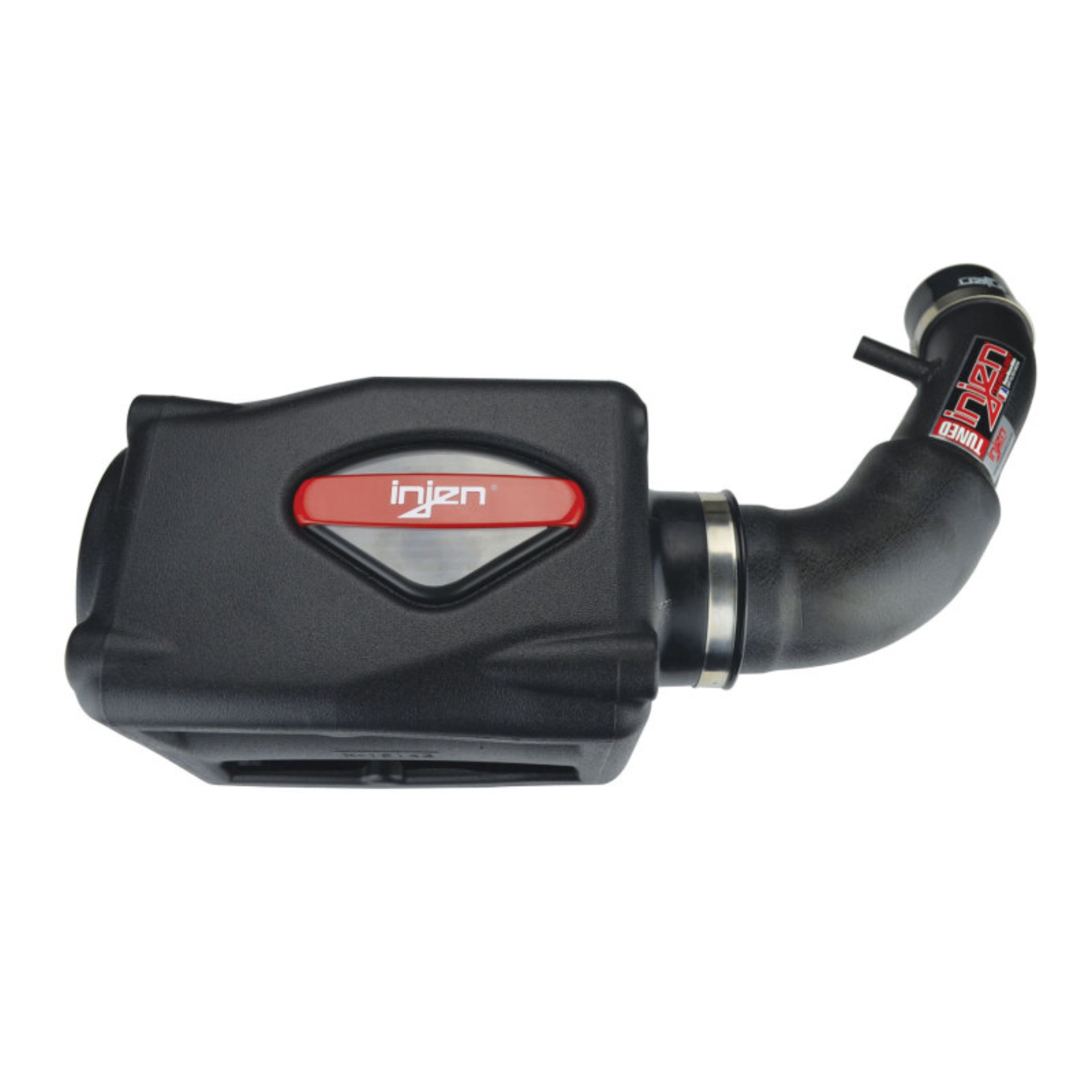 Picture of Injen 07-09 Wrangler 3.8L V6 w/ Box Wrinkle Black Power-Flow Air Intake System