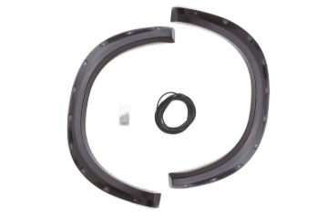 Picture of Lund 10-17 Dodge Ram 2500 RX-Rivet Style Smooth Elite Series Fender Flares - Black (2 Pc.)