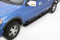 Picture of Lund 07-17 Chevy Silverado 1500 Crew Cab 6in. Oval Straight Black Nerf Bars - Black