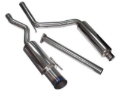 Picture of Injen 06-09 Civic Si Coupe Only 60mm Cat-back Exhaust w/ Titanium Tip