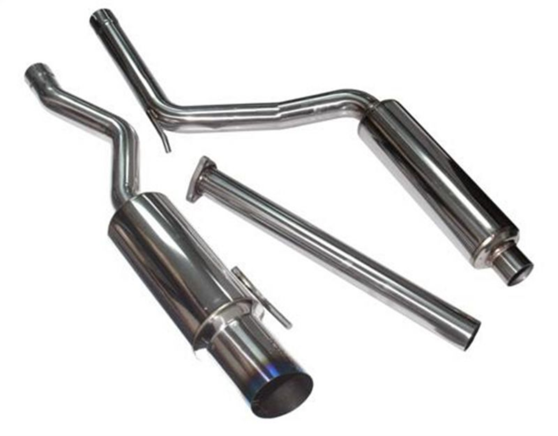 Picture of Injen 06-09 Civic Si Coupe Only 60mm Cat-back Exhaust w/ Titanium Tip