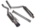 Picture of Injen 06-09 Civic Si Coupe Only 60mm Cat-back Exhaust w/ Titanium Tip