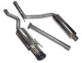 Picture of Injen 06-09 Civic Si Coupe Only 60mm Cat-back Exhaust w/ Titanium Tip