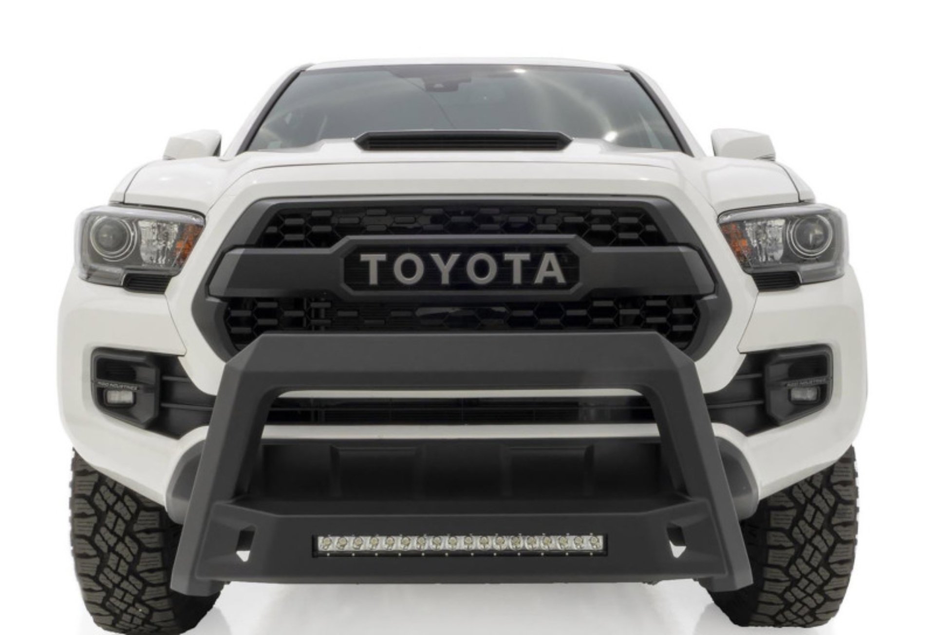 Picture of Lund 16-17 Toyota Tacoma Revolution Bull Bar - Black