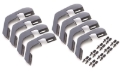 Picture of Lund 07-17 Chevy Silverado 1500 Ext. Cab (80in) Crossroads 80in. Running Board Kit - Chrome