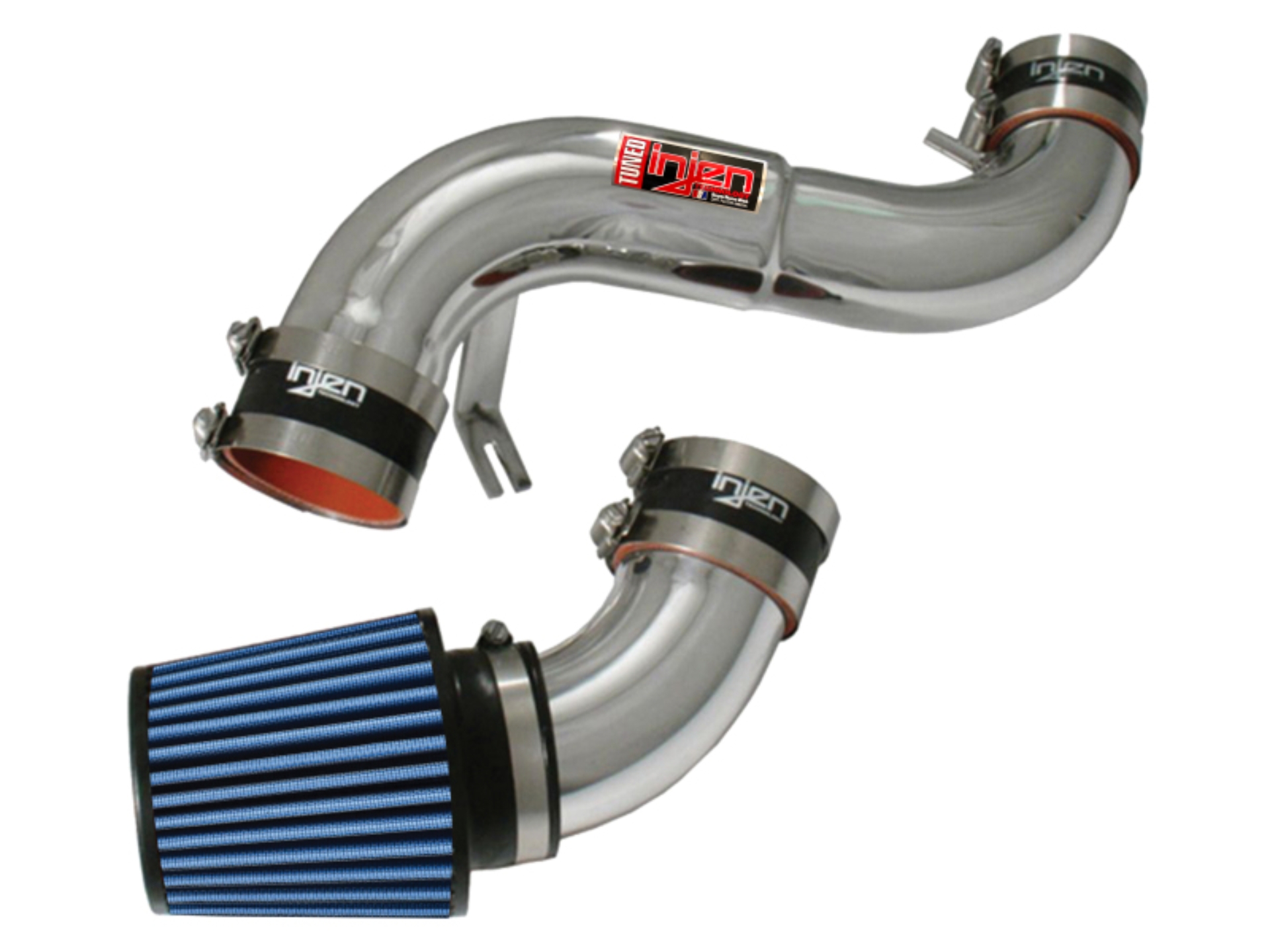 Picture of Injen 05-06 Tiburon 2.7L V6 Polished Short Ram Intake
