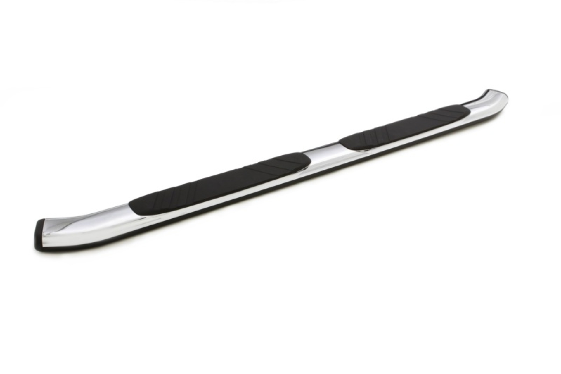Picture of Lund 09-15 Dodge Ram 1500 Crew Cab (Built Before 7/1/15) 5in. Oval Bent Nerf Bars - Chrome