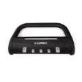 Picture of Lund 09-17 Dodge Ram 1500 (Excl. Rebel Models) Bull Bar w/Light & Wiring - Black
